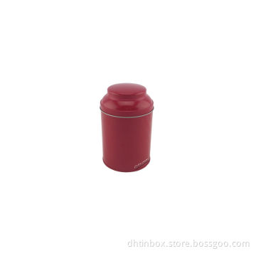 hat-lid tea can, hat-cover tea tin, hat-cap tea container